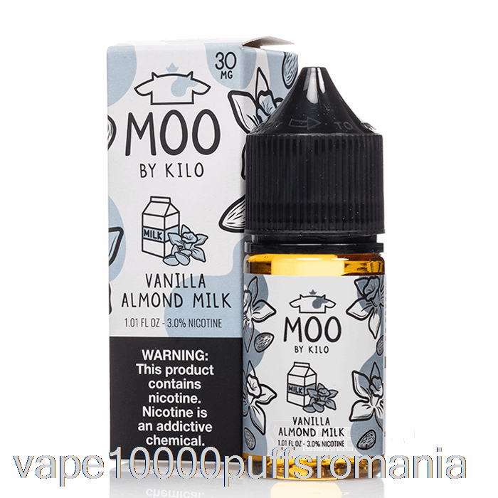 Vape Romania Lapte De Migdale Vanilie - Saruri Moo - 30ml 30mg